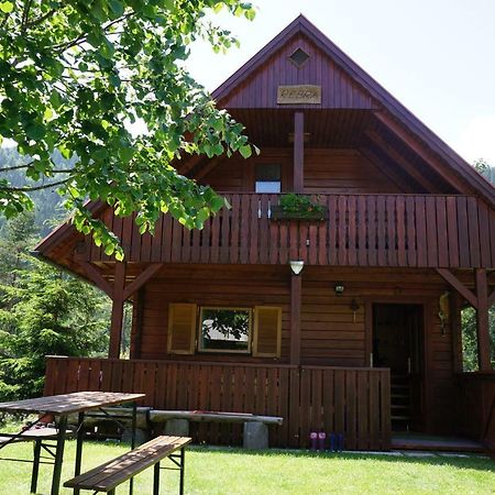 Villa Na Rebri Luče Exterior foto